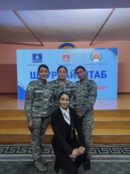 Ц.Саранчимэг: Өргөсөн “тангараг”, хамтран үүрэг гүйцэтгэж байгаа алба хаагчид минь миний бахархал