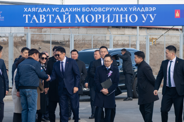 Монголд анхны Хаягдал ус дахин боловсруулах үйлдвэрийг нээлээ