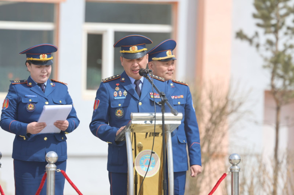 Цэргийн хэргийн мэдлэг олгох сургалтад хамрагдаж, тангараг өргөлөө