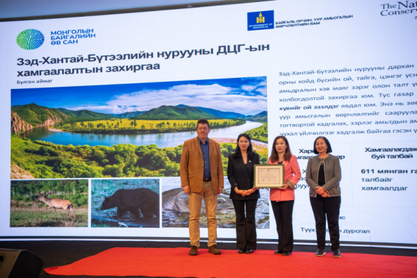 “Тусгай хамгаалалттай газар нутгийн хурдасгуур” хөтөлбөрийн хүрээнд 16 хамгаалалтын захиргаанд грант олголоо