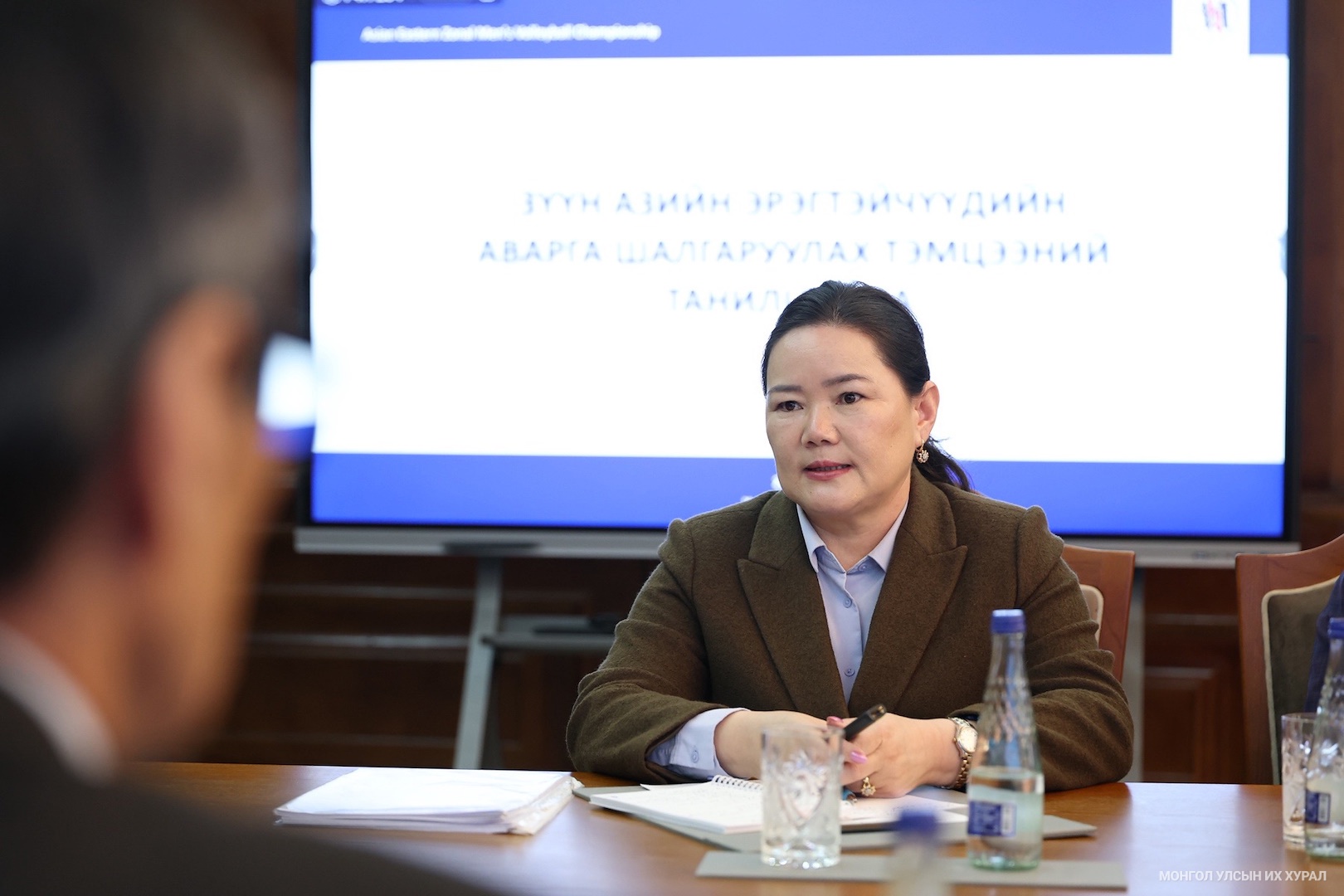 Монголын волейболын холбооны Удирдах зөвлөлийн гишүүдтэй уулзлаа Монголын волейболын холбооны Удирдах зөвлөлийн гишүүдтэй уулзлаа