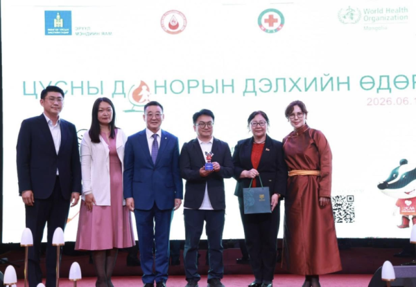 Улсын хэмжээнд өнгөрсөн онд 47 мянга орчим нэгж цус цуглуулжээ