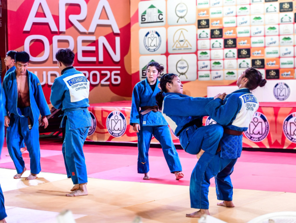 “ARA OPEN-2026” жүдо бөхийн тэмцээнд 128 тамирчин хүч сорьж байна