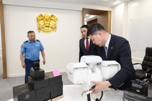 Багануур дүүрэгт өндрийн камер суурилууллаа