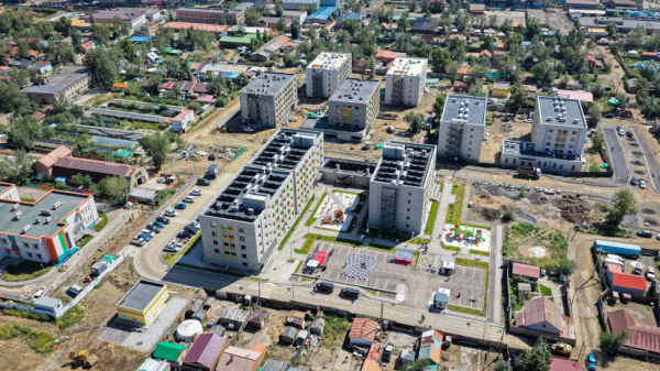 Шархаданд 110 айлын ногоон орон сууцыг ашиглалтад оруулжээ