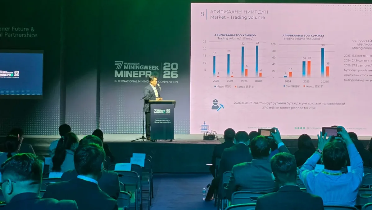 МОНГОЛЫН ХӨРӨНГИЙН БИРЖ “MININGWEEK & MINEPRO 2026” ОЛОН УЛСЫН УУЛ УУРХАЙН ЧУУЛГАНД ОРОЛЦЛОО