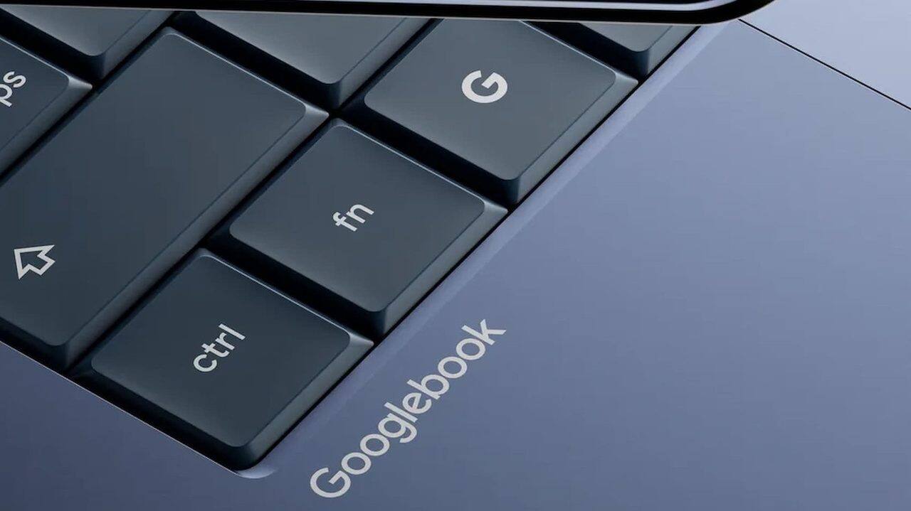 Googlebook зөөврийн компьютер дээрх Android програмын зураг