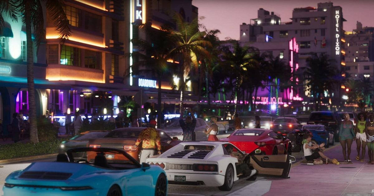 GTA 6-ийн Вайс Ситигийн шөнийн гудамж