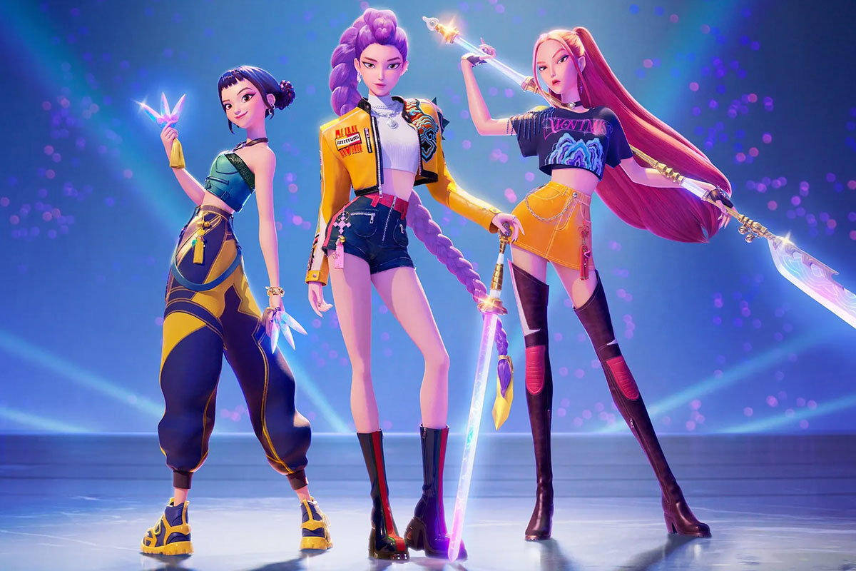 KPop Demon Hunters хүүхэлдэйн киноны гурван гол дүр